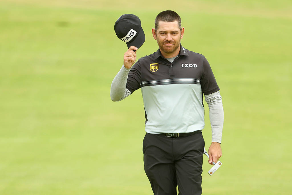 Louis Oosthuizen following his round of 64